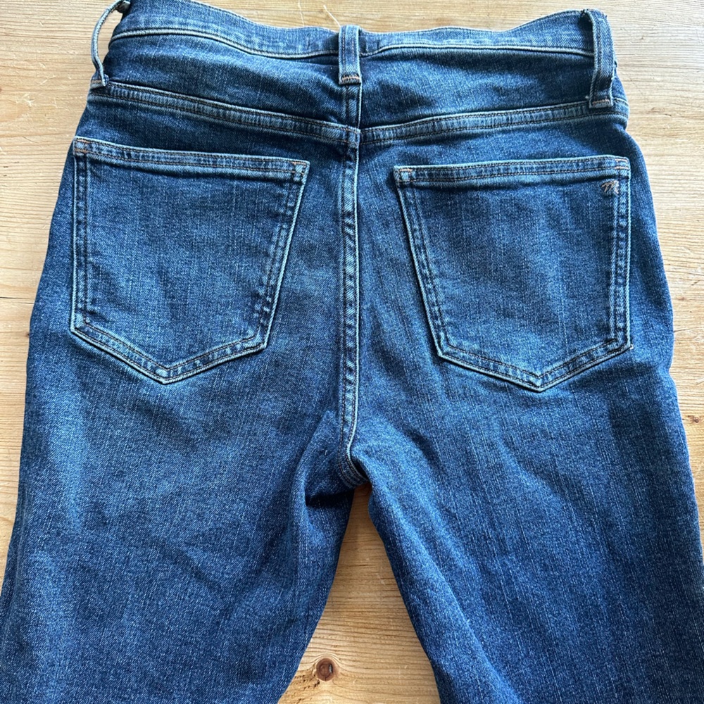 Madewell midrise skinny jean 9”